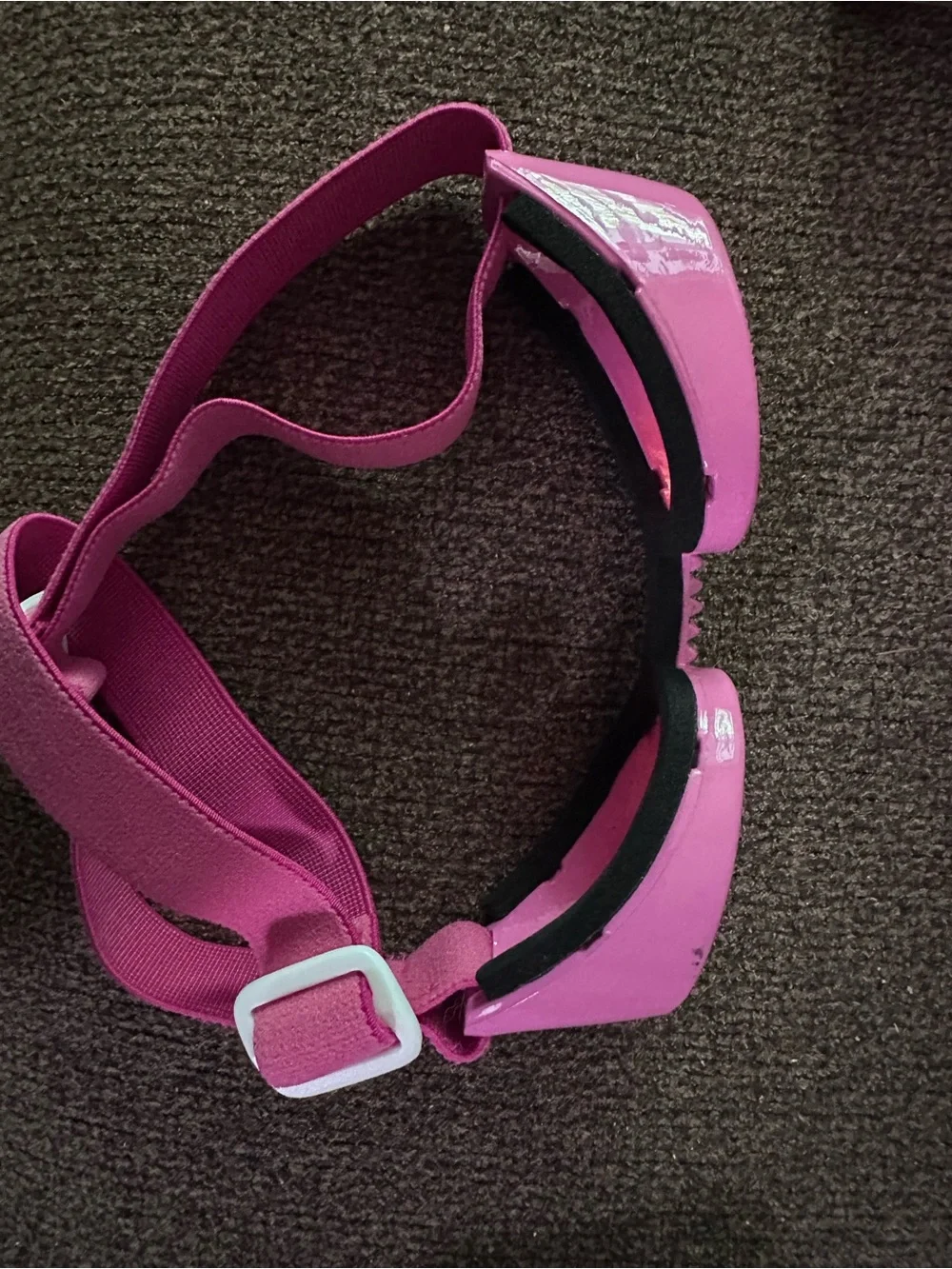 Doggles Protective Dog Eyewear-Pink Frame/Lens-100% UV Block Sunglasses-Size M